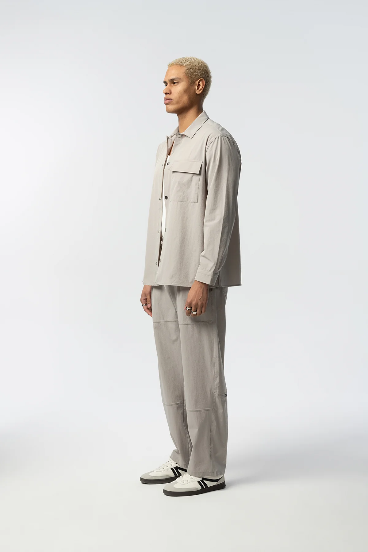 POLYAMİDE SHIRT WITH POCKETS