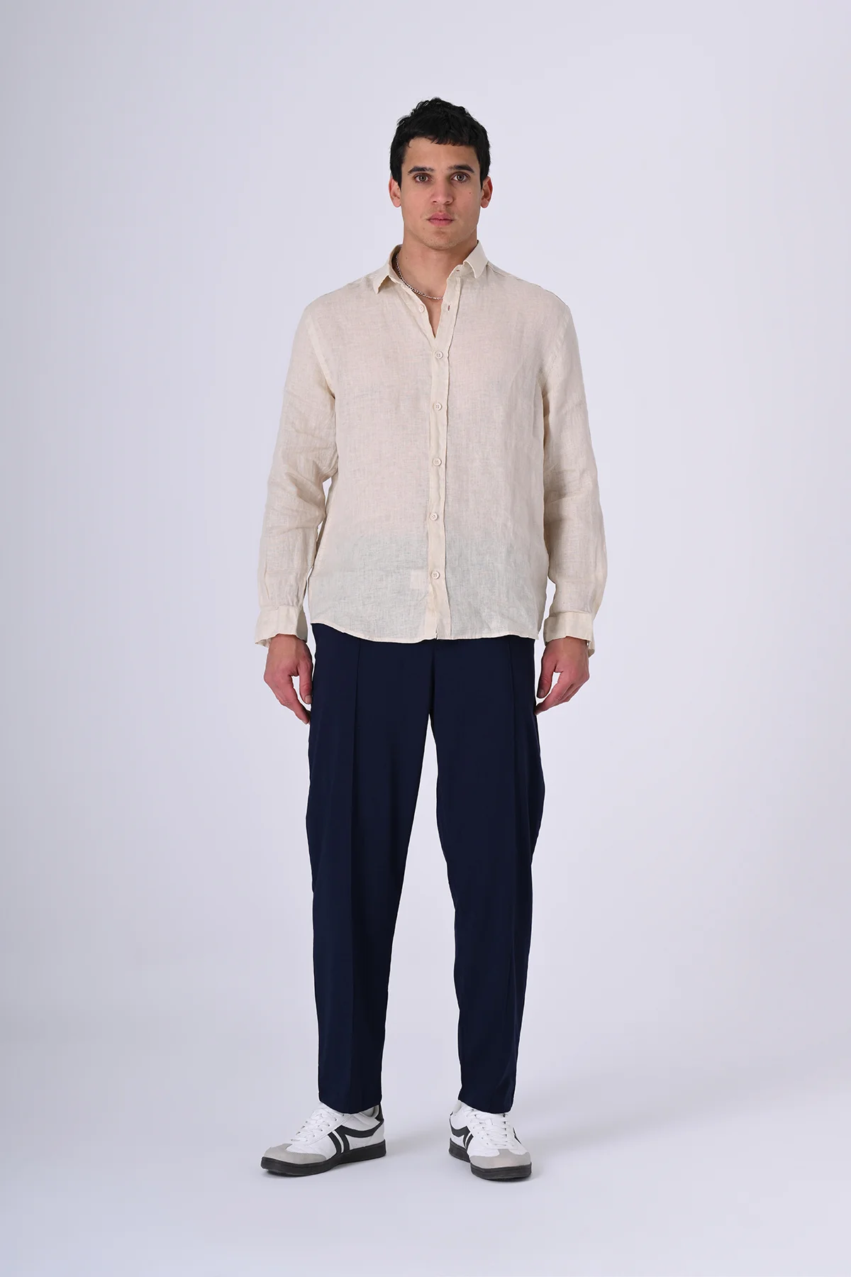 % 100 LINEN SHIRT